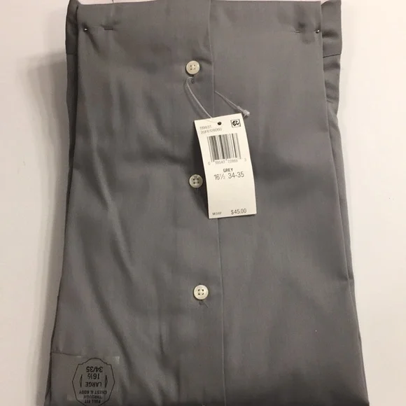 NEW - Van Heusen Mens Button Up Dress Shirt - Large - Picture 6 of 7